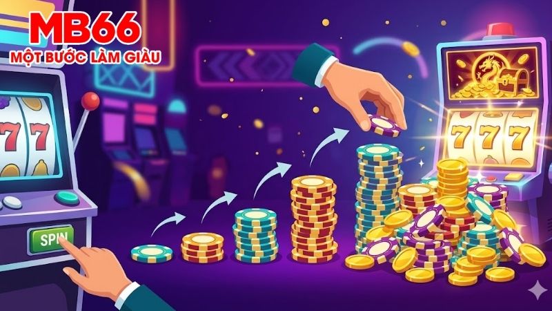 Cách gấp thếp khi chơi slot giúp bạn thắng lớn tại sảnh MB66 2 Khái niệm và nguồn gốc chiến thuật gấp thếp trong nổ hũ