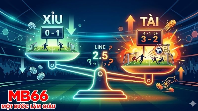 Kèo tài xỉu bóng đá là gì? Cách chơi chuẩn tại MB66 2 Tổng quan về luật chơi cơ bản của tỷ lệ cược